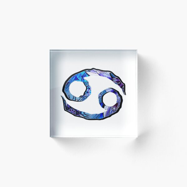 Artikelvorschau, Astrologisches Symbol für Blautonkrebs entworfen und verkauft von Michell Rosenthal.