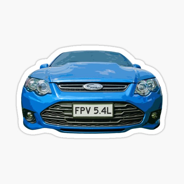FPV Ford Falcon Brembo Stickers - 4 Pot Front – Automotive Stickers