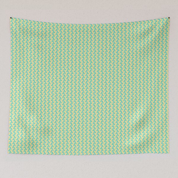 Item preview, Yellow Green Square Pattern designed and sold by wootee-designer.