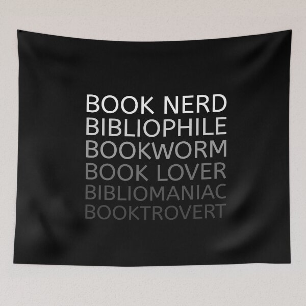 Item preview, Bookworm - Book lover - Bibliophile designed and sold by NerdySherds.