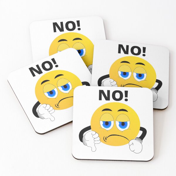 Item preview, No! Not today. Not happening. Dislike! designed and sold by TeeZoneZtore.
