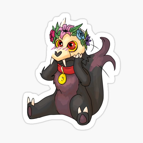 Flower King Sticker