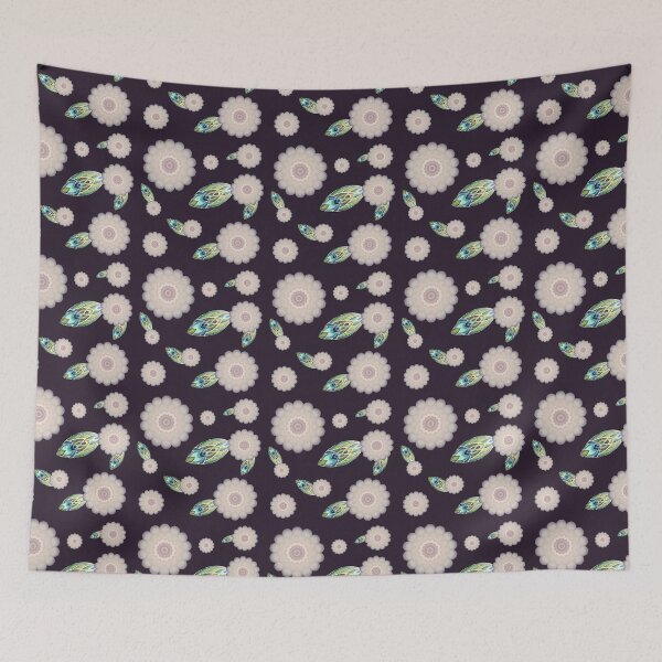 Item preview, Flower and Leaf Mystical Pattern  designed and sold by Michell Rosenthal.