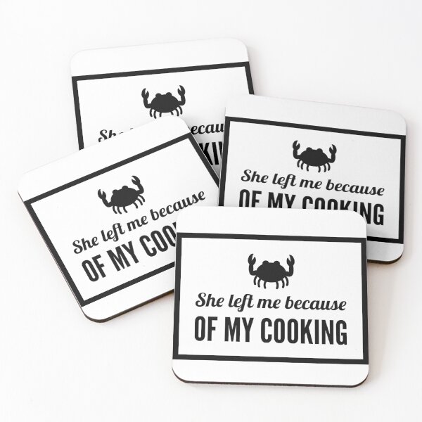 Item preview, She Left Me Because Of My Cooking designed and sold by parallessmerch.