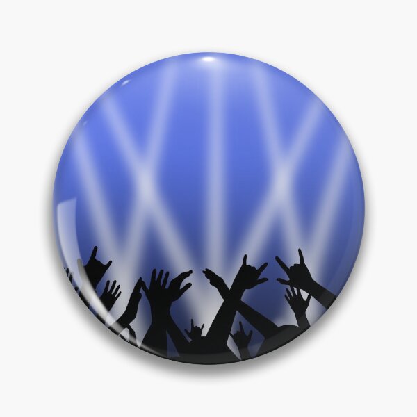 Item preview, Dancing Crowd With Blue and White Lights designed and sold by MarkUK97.