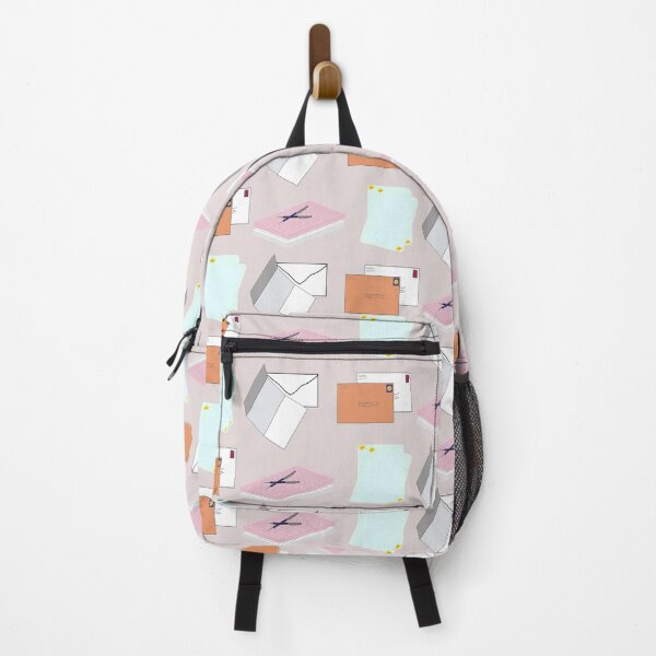 Item preview, Snail Mail Happy Mail (Separate Items Version – Light Gray Background) designed and sold by ArtByLM.