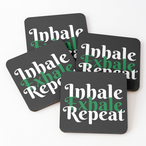 Item preview, Inhale Exhale Repeat designed and sold by MohitJain1109.