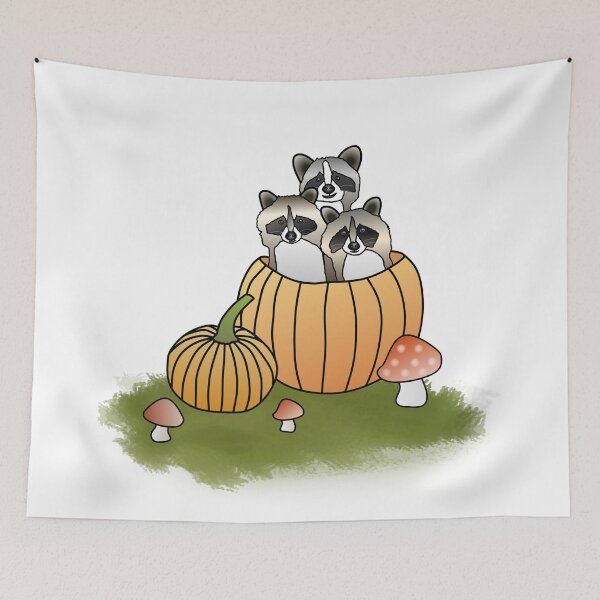 Item preview, Raccoon Pumpkin designed and sold by lfdbc.