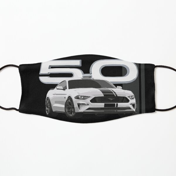 Mustang GT V8 blanc Masque enfant