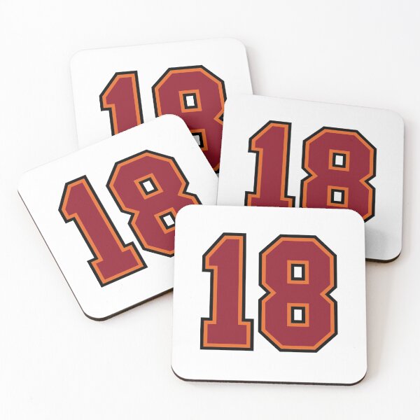 Item preview, Number 18 Sports Tampa Eighteen Jersey designed and sold by HelloFromAja.