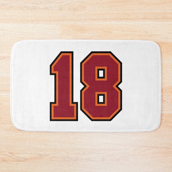 Item preview, Number 18 Sports Tampa Eighteen Jersey designed and sold by HelloFromAja.