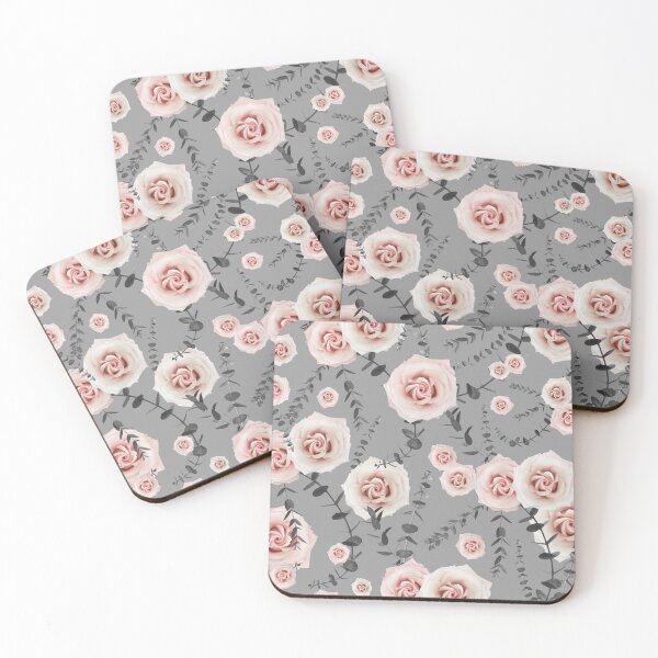 Item preview, Blush Beauty Rose Eucalyptus Pattern #2 #floral #decor #art  designed and sold by Anita's & Bella's Art.
