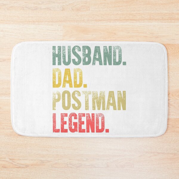 Item preview, Funny Men Vintage T Shirt Husband Dad Postman Legend Retro designed and sold by Bendthetrend.