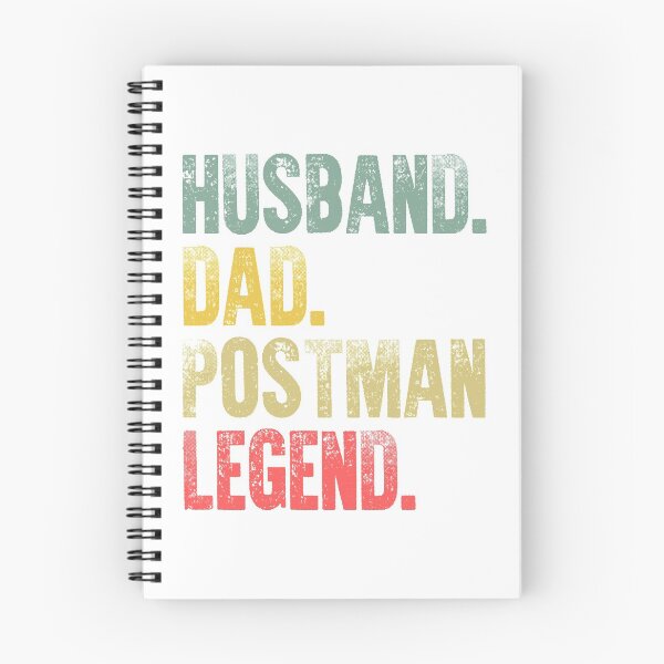 Item preview, Funny Men Vintage T Shirt Husband Dad Postman Legend Retro designed and sold by Bendthetrend.