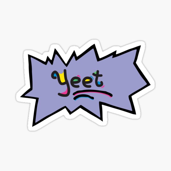 Baby Yeet Stickers Redbubble - roblox yeet decal