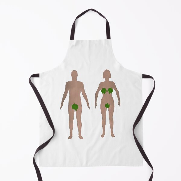Item preview, Male and Female Realistic Shape Body Toilet Sign With Leaves designed and sold by MarkUK97.