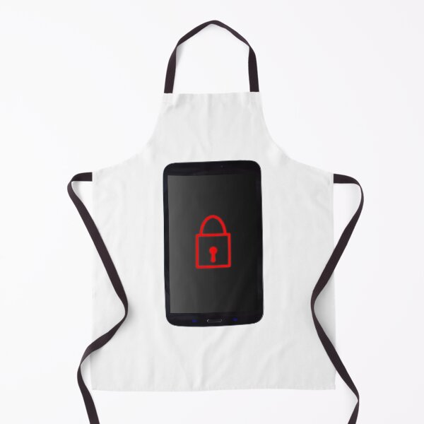 Item preview, Mobile Phone Locked With Padlock Symbol designed and sold by MarkUK97.