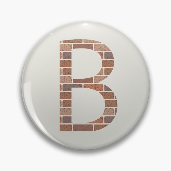 Artikelvorschau, B Buchstabe in der Mauer entworfen und verkauft von EngineerGoC.