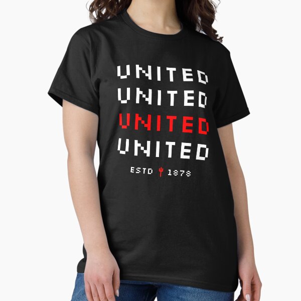 Aperçu de l'œuvre Unis, unis, unis, unis ! MUFC créée et vendue par StalkingUnited.