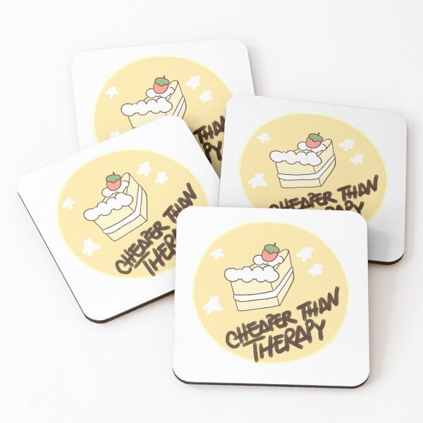 Item preview, Cake - cheaper than therapy designed and sold by Merching Shitpost.