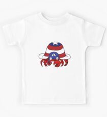 CRABTAIN AMERICA Kids Tee
