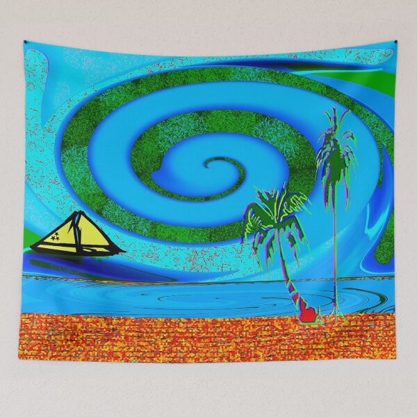 Item preview, paradise bermuda triangle style designed and sold by April soto.