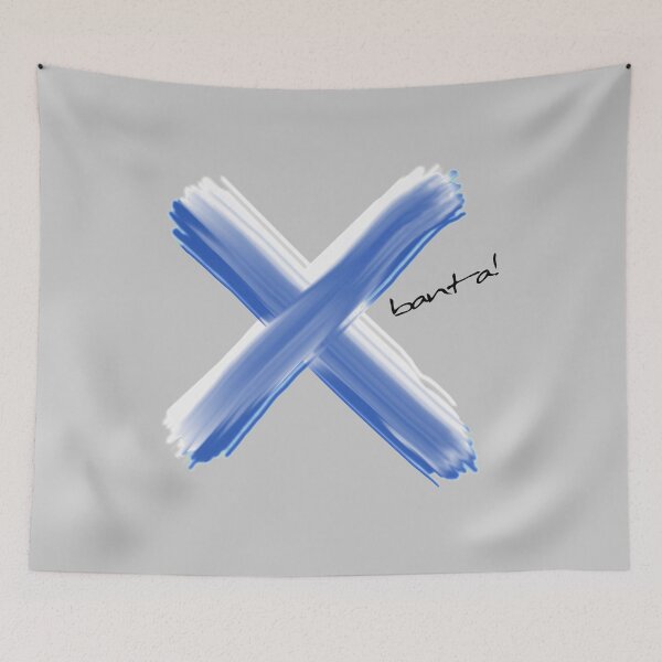 Item preview, 'X' designed and sold by Banta.