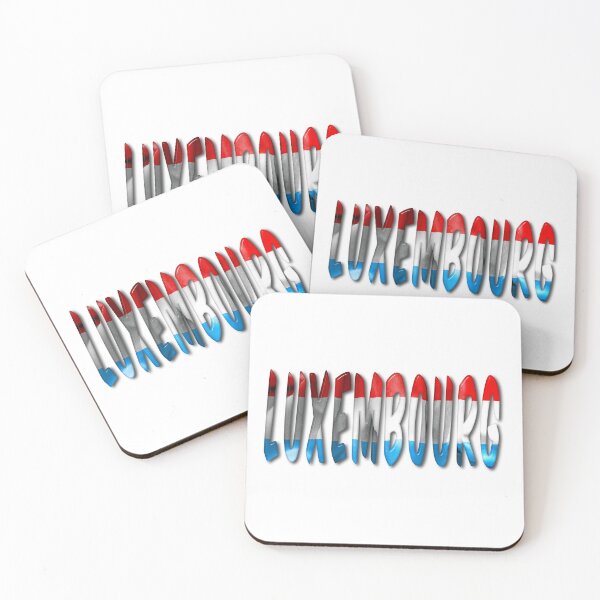 Item preview, Luxembourg Word With Flag Texture designed and sold by MarkUK97.