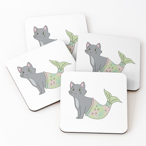 Item preview, Mermaid Cat (Catfish) designed and sold by tiff42.