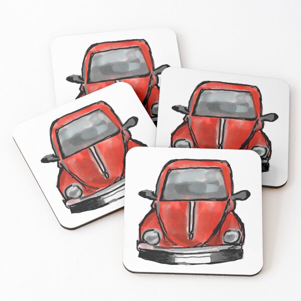 Item preview, Vintage Red Car designed and sold by KatharineArt.