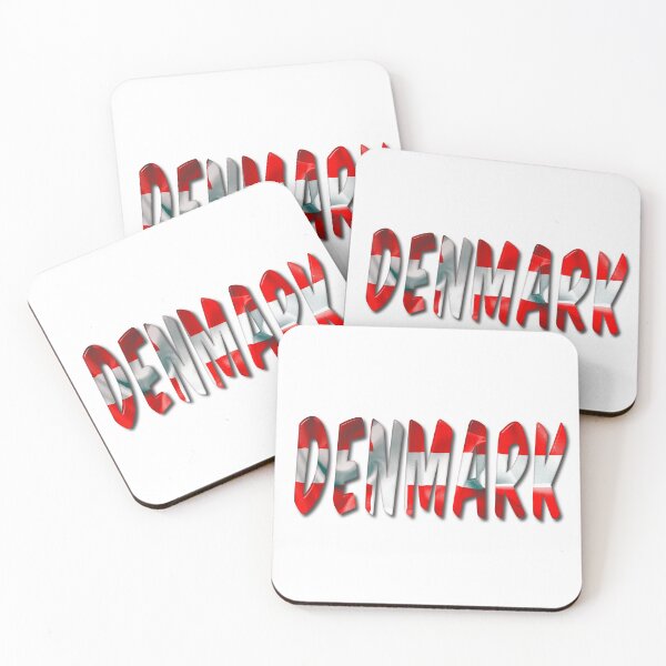 Item preview, Denmark Word With Flag Texture designed and sold by MarkUK97.
