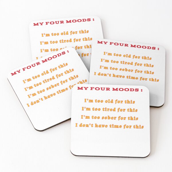 Item preview, My four moods designed and sold by Giree07.