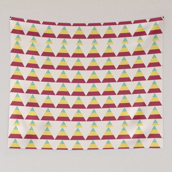 Item preview, Colorful Triangle Pattern designed and sold by Vikas Sawant.