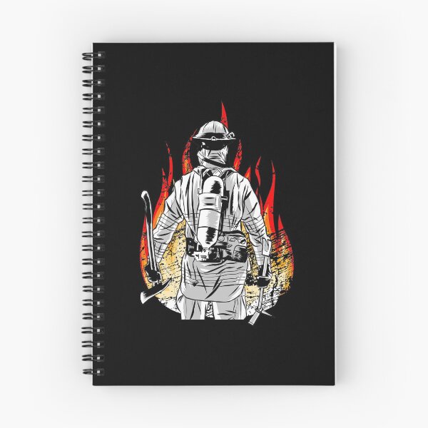 Item preview, Firefighter Fireman Flames Fire Thin Red Line Gift for Men designed and sold by 2blackcherries.
