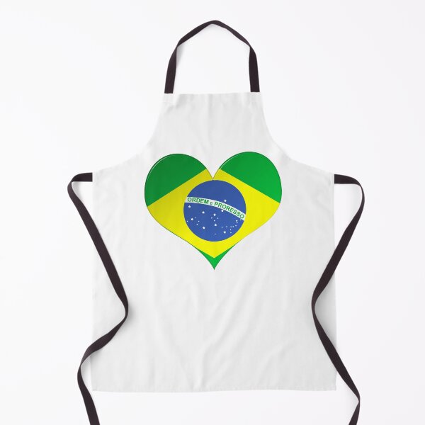 Item preview, Brazil Flag Heart designed and sold by MarkUK97.