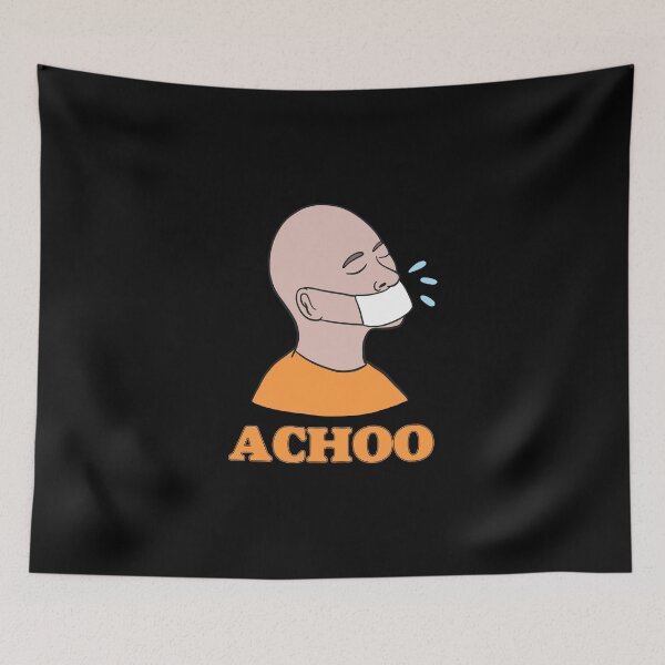 Item preview, Guy With Face Mask Sneezing designed and sold by CanadianUnicorn.