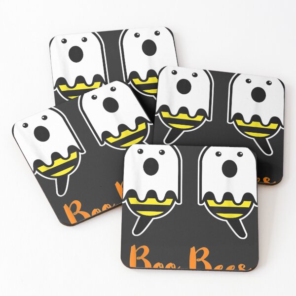 Item preview, Boo Bees funny Halloween Ghost designed and sold by tichtodhe.