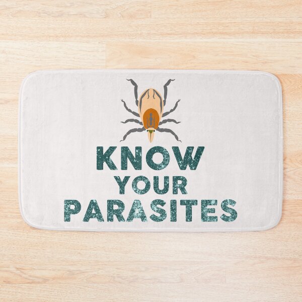 Item preview,  Know Your Parasites-Cool Distressed Text Art Style designed and sold by leo121687.