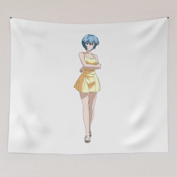 Item preview, Rei Ayanami in Casual Outfit designed and sold by VisheshDahiya.