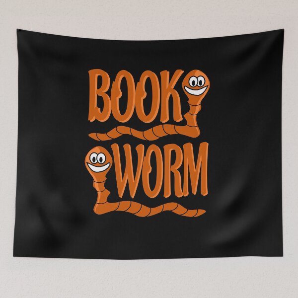 Item preview, Book nerd worms designed and sold by NerdySherds.