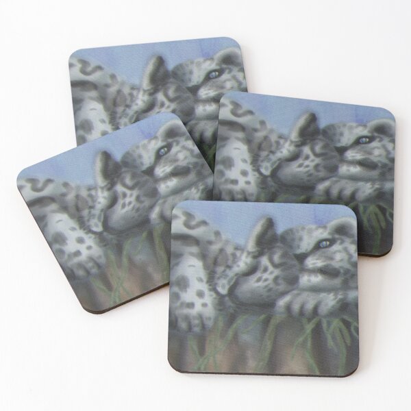 Item preview, The Snow Leopards of Mongolia designed and sold by GutsnGoreART.
