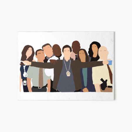 Artikel-Vorschau von Brooklyn Nine-Nine / Alle Hauptfiguren, designt und verkauft von emma-drawss.