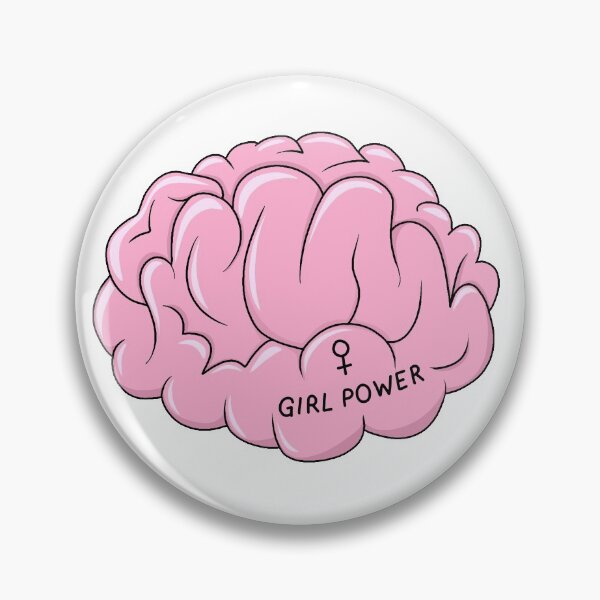Item preview, Girl Power Brain designed and sold by ValentinaHramov.