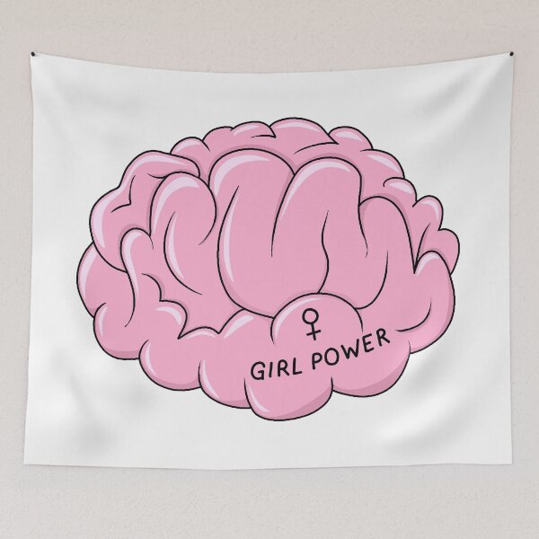 Item preview, Girl Power Brain designed and sold by ValentinaHramov.