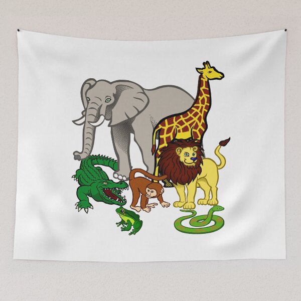 Item preview, Jungle Animals Fun Animal Design designed and sold by luvvvvvit.
