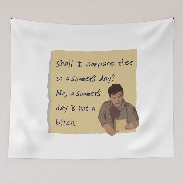 Item preview, Nick Miller's Summer's Day Poem designed and sold by karlschmarl.