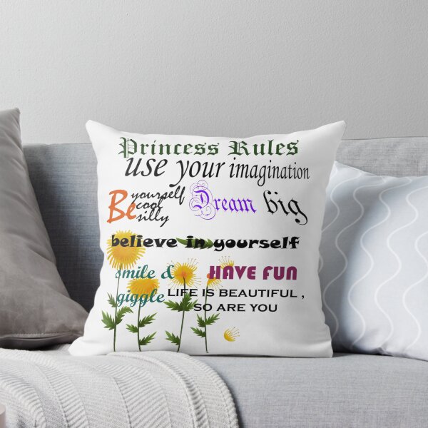 Item preview, decor for girls room rules funny and motivational art board, poster, stickers  designed and sold by cathelkav.
