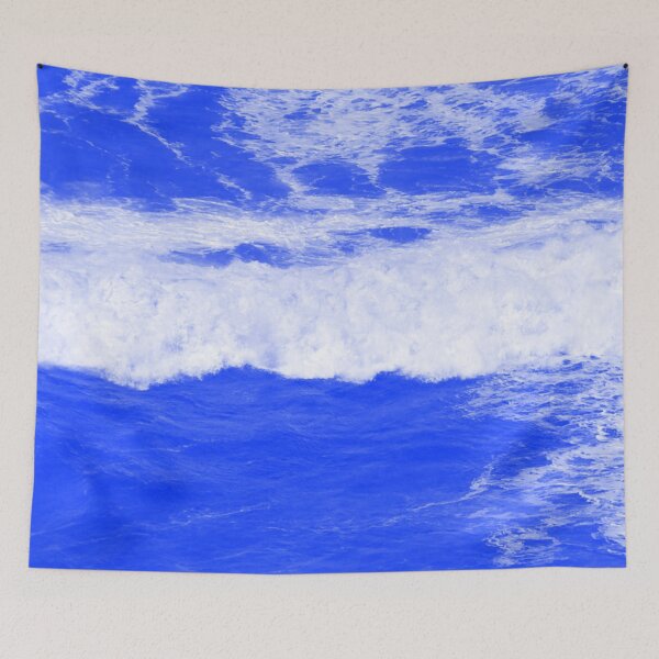 Item preview, Blue Ocean in Blue and White Design 9 designed and sold by Artnigel.