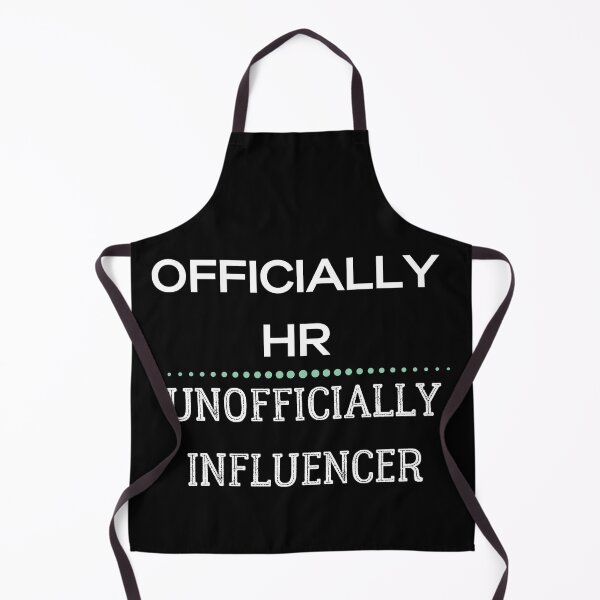 Item preview, Officially HR unofficially influencer funny job hobby occupation design designed and sold by AnujShah7.