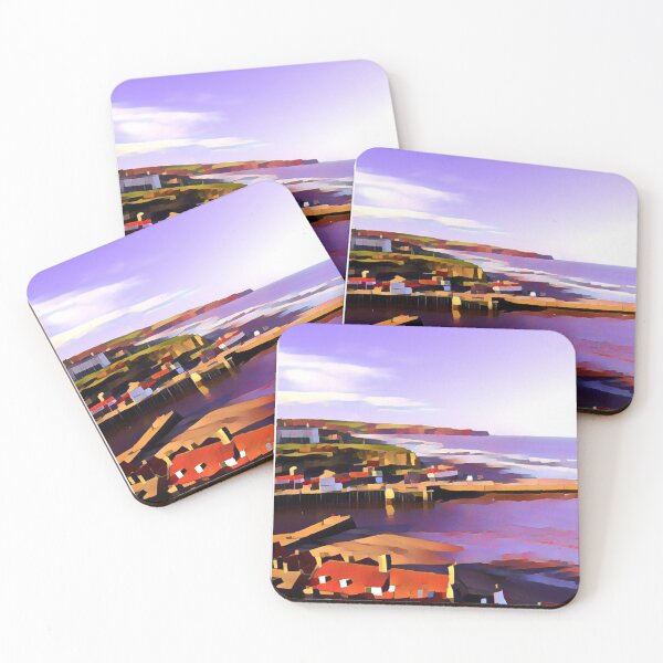 Item preview, View of Whitby West Pier from the Abbey designed and sold by MichaelBShannon.